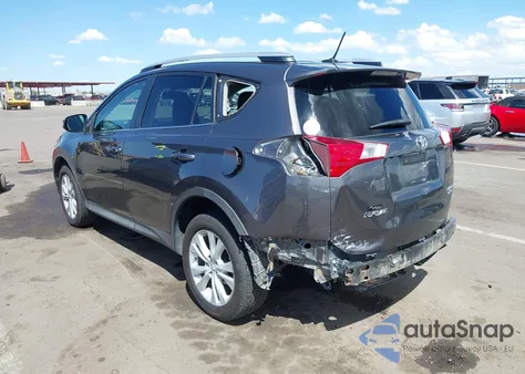 2013 Toyota Rav4 Limited from USA, damaged, VIN 2T3DFREV2DW090875